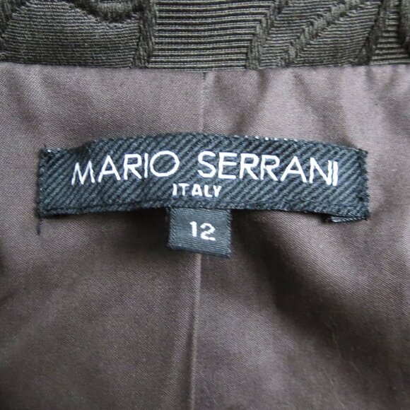 Mario Serrani Military Inspired Brocade Jacket - Picture 9 of 9